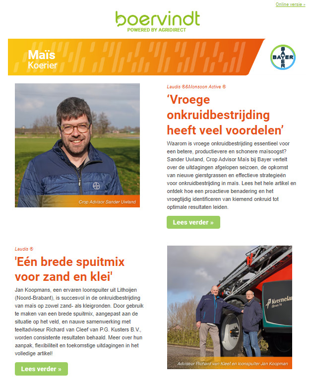 Bayer Boervindt Maiskoerier