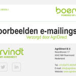 Voorbeelden exclusieve Boervindt e-mail campagnes